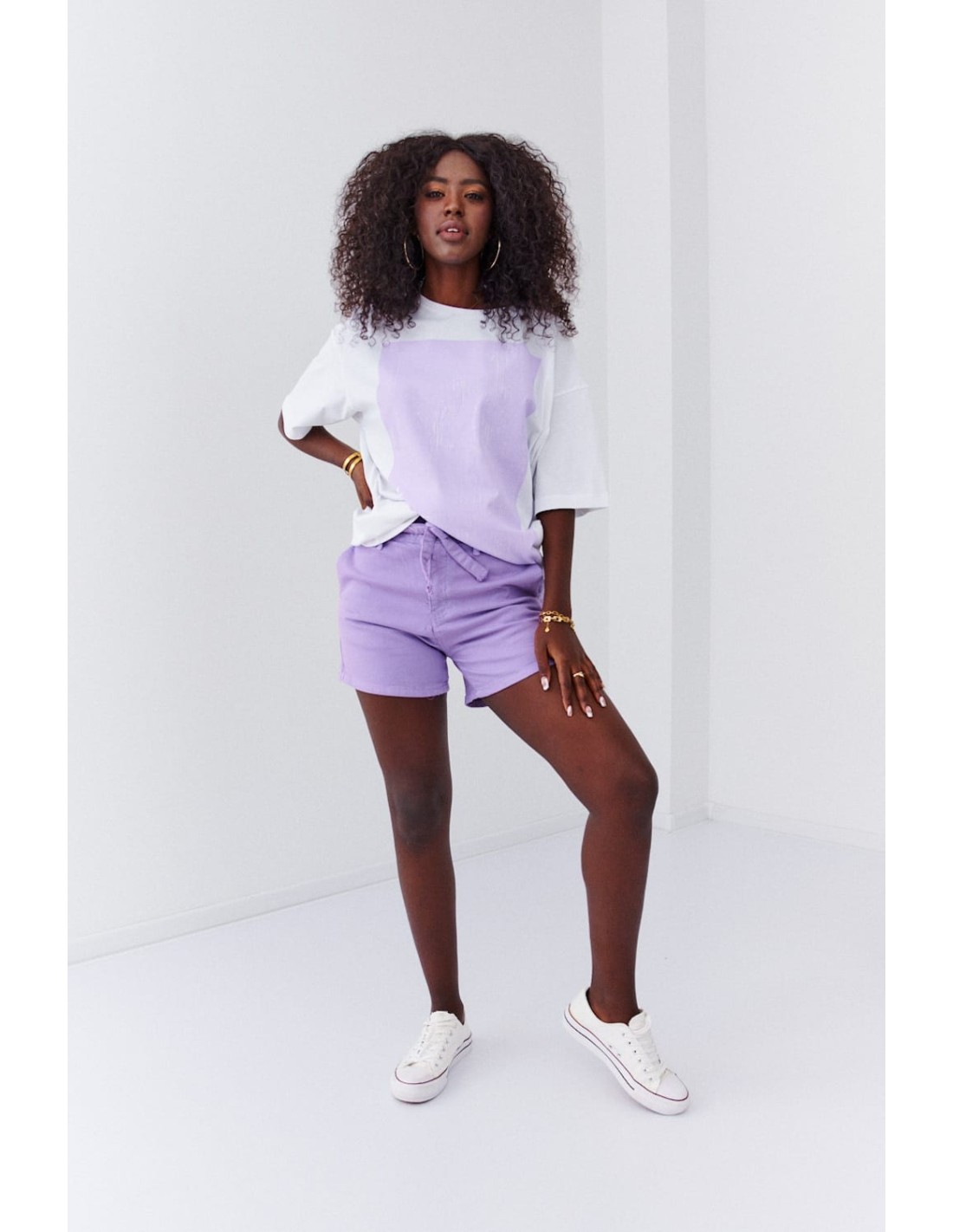 Lila Jeansshorts 66000 – Online-Shop – Boutique